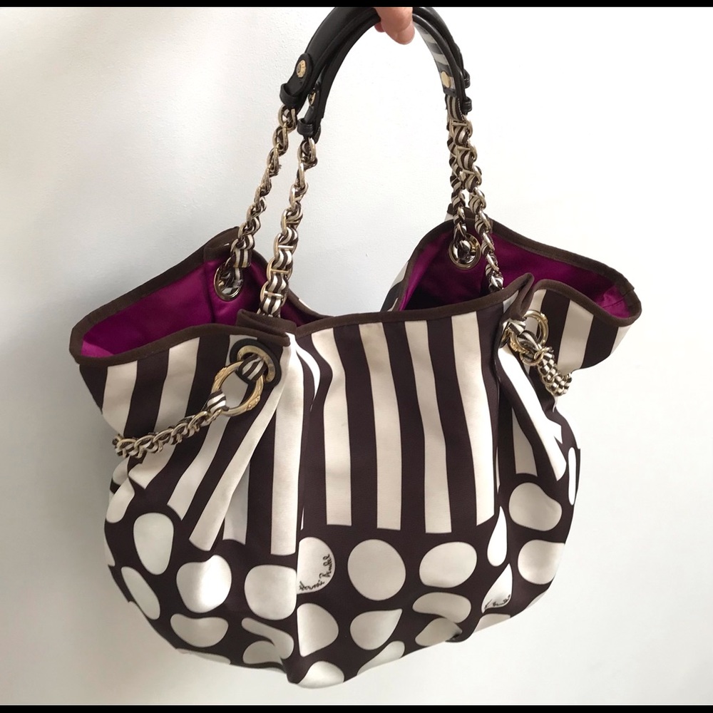 HTF🏆HENRI BENDEL Iconic Pattern Tote - Picture 2 of 16